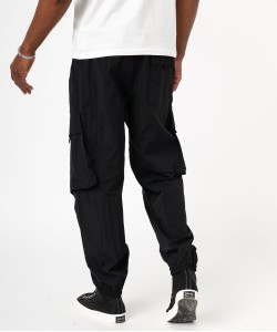 Pantalon large en toile de parachute homme